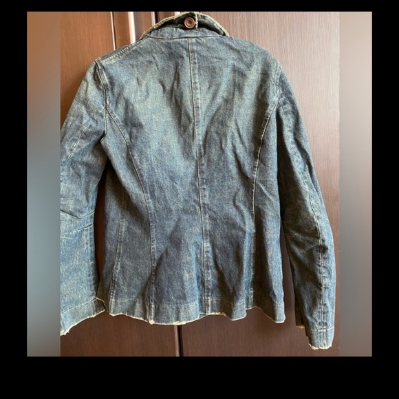 Antonio Berardi Women's Denim casual Jacket size 6 - Picture 4 of 5